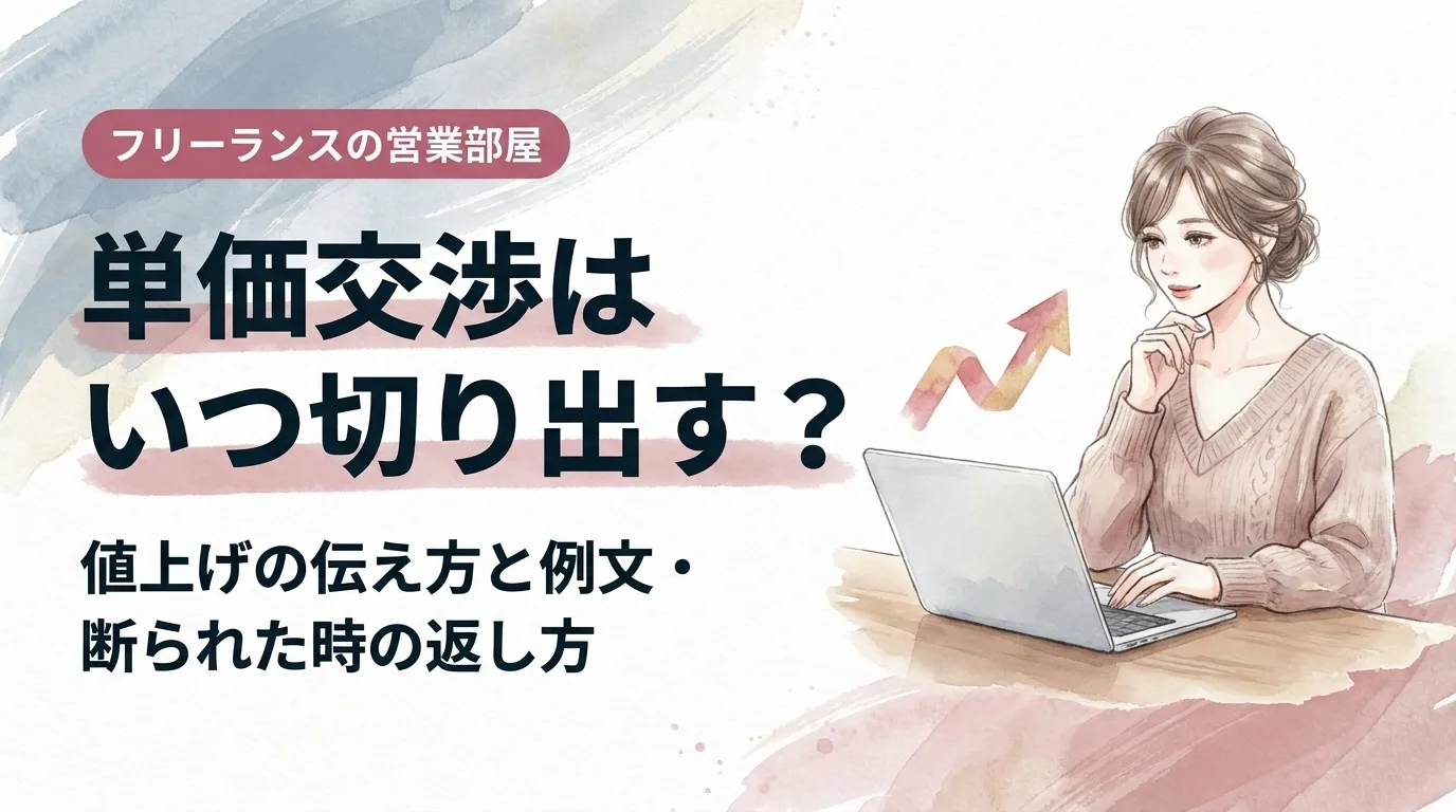 単価交渉はいつ切り出す？値上げの伝え方と例文・断られた時の返し方